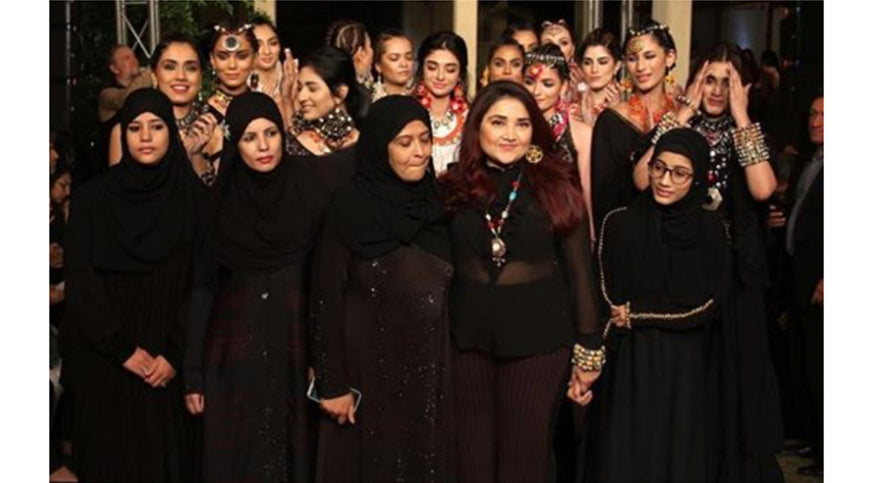Huma Adnan collaboration with UNCHR for the welfare of refugees in Pakistan