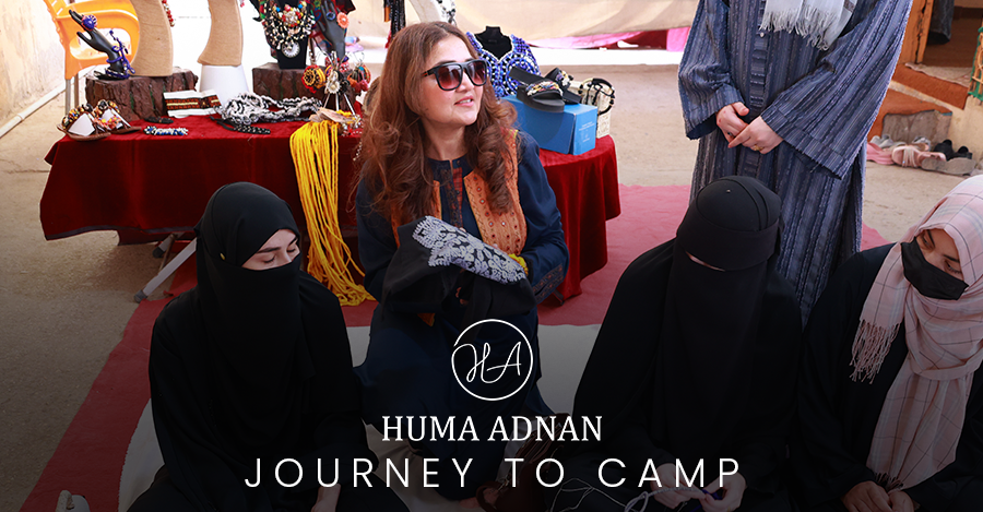 Huma Adnan’s Trip to the Camps: Stitching Strength, Beading Hope, and Empowering Refugee Women