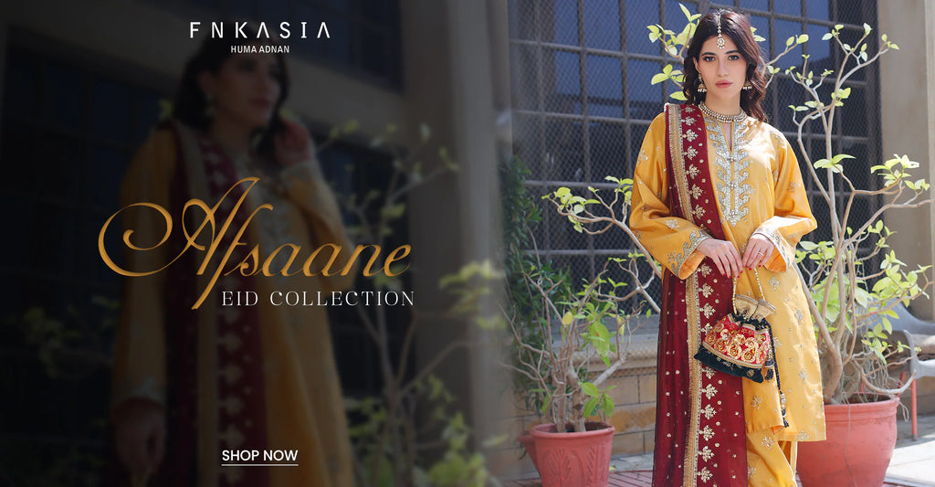 Afsaane: Unveiling Elegance and Tradition in Huma Adnan's Eid Collection