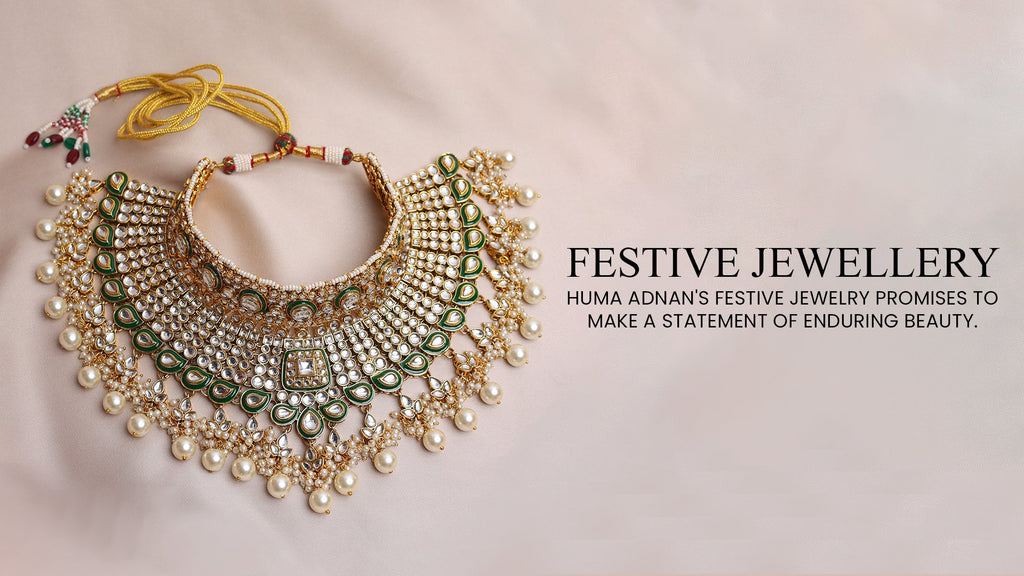 Level Up Your Eid Look with Huma Adnan's Festive Jewelry Collection