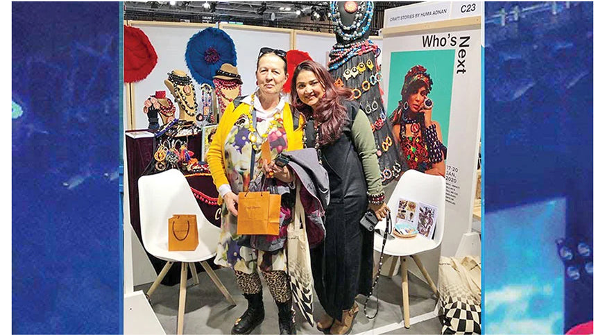 Huma Adnan takes Craft Stories to Paris