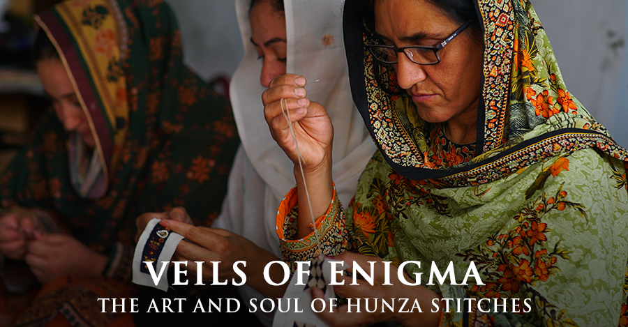 Veils of Enigma: The Art and Soul of Hunza Stitches