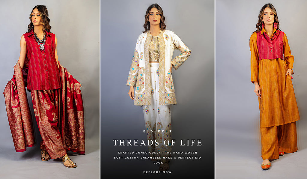 Welcome Eid consciously with Huma Adnan's Threads of Life collection