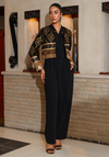 Festive jacket black & gold